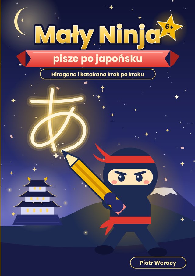 Okładka książki Mały Ninja pisze po japońsku